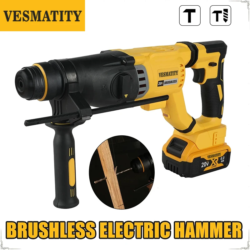 Vesmatity Brushless Cordless H - đánh giá và giá Brushless Cordless Electric Drill 18V