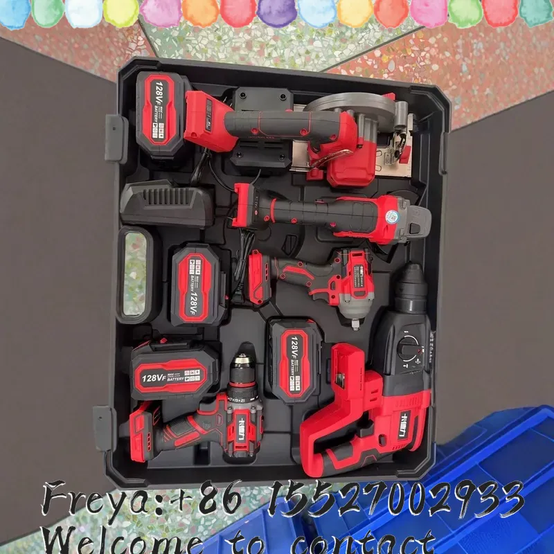 Brushless Power Tools 4-piece  - đánh giá và giá Brushless Angle Grinder Battery Powered
